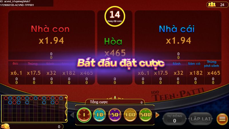 Teen Patti Kingfun Casino Game Bài Ấn Độ Được Yêu Thích 6 game TeenPatti tại Kingfun