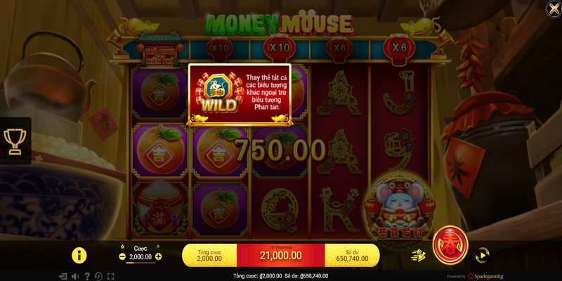 Money Mouse 6 nổ hũ Money Mouse
