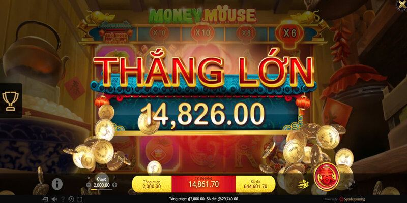 Money Mouse 7 Tỷ lệ trả thưởng (RTP) nổ hũ Money Mouse