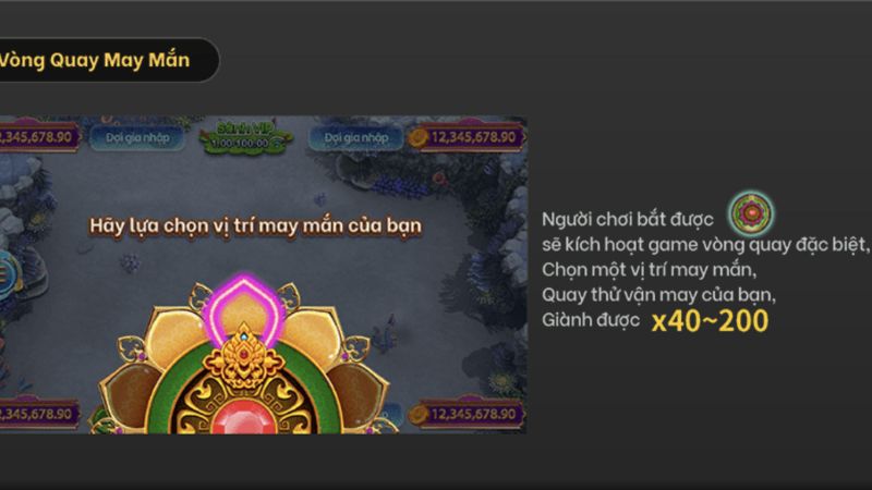 Bắn cá Fachai 11 Thử tài vận may với vòng quay may mắn tăng đến 200 lần