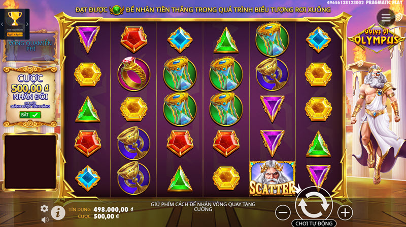 Cánh cổng Olympus 10 game slot đổi thưởng Gate of Olympus