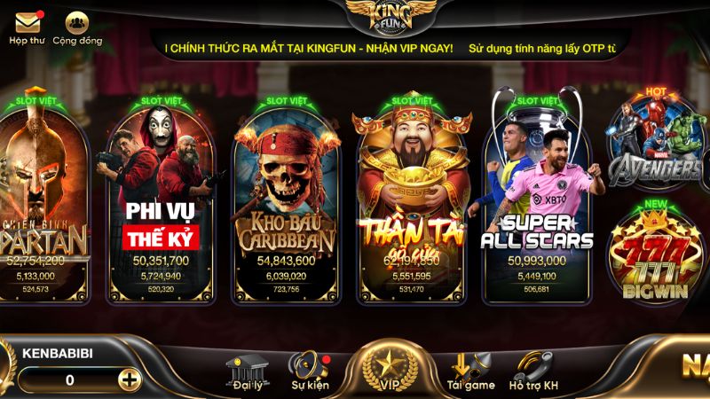 Đăng ký Kingfun hướng dẫn 4 bước tạo tài khoản nhận ngay quà khủng 12 đăng ký game Kingfun