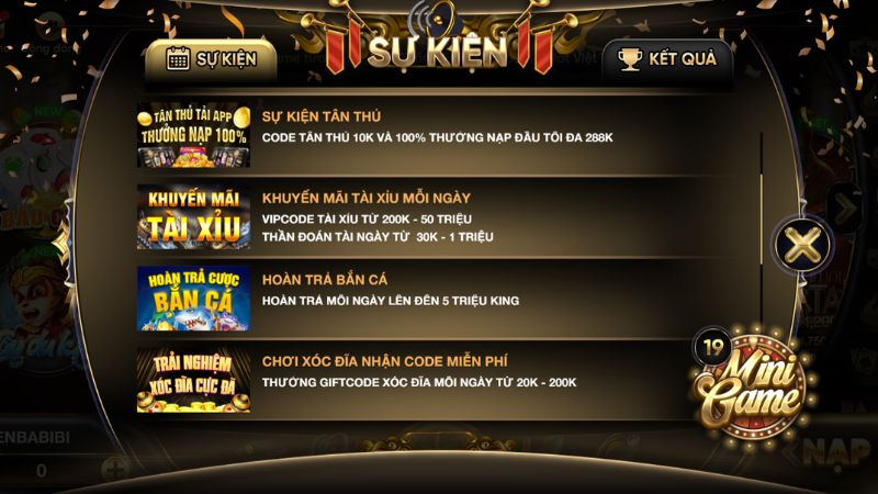 Nạp tiền Kingfun: Cơ hội nhận thưởng từ khuyến mãi, code 50K 10 tặng thưởng khi nạp tiền Kingfun