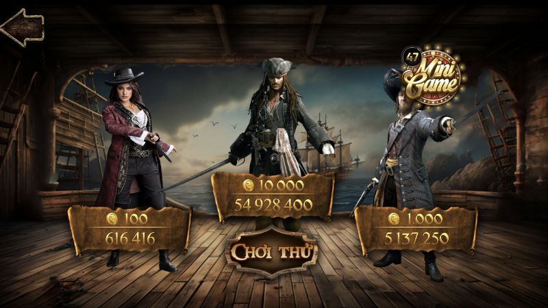 Kho báu Caribbe 6 Trò chơi Kho báu Caribbe tại Kingfun