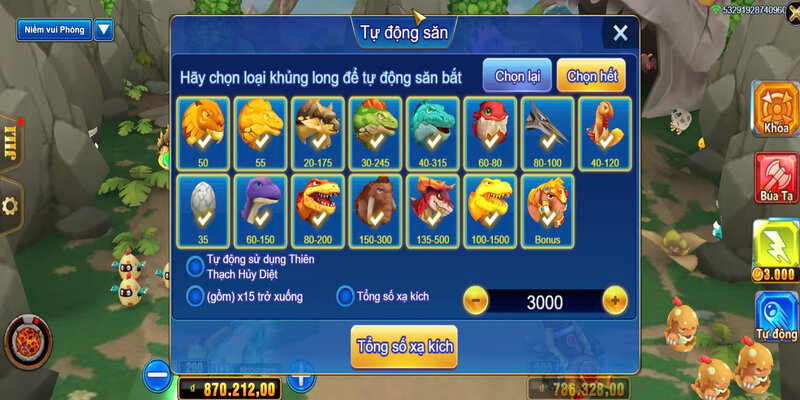 Khủng Long Tycoon 10 Game slot Khủng Long Tycoon có yêu cầu mức cược tối thiểu không