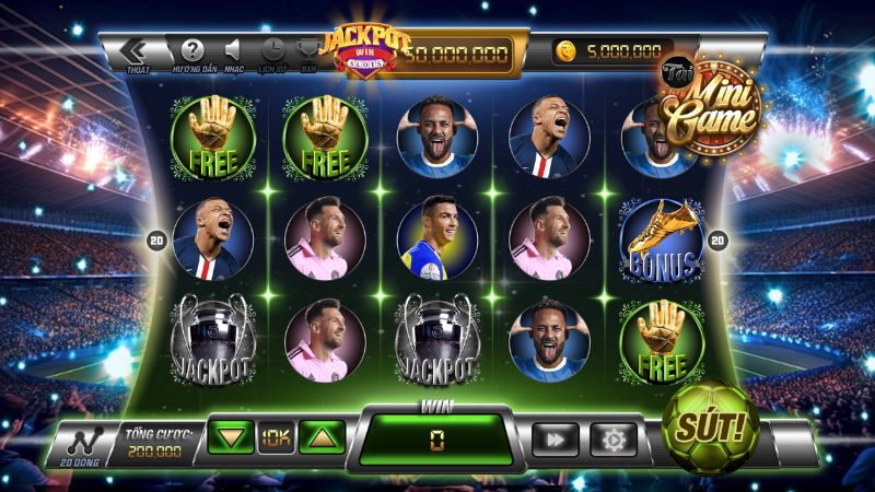 Super All Stars 8 nổ hũ siêu sao bóng đá