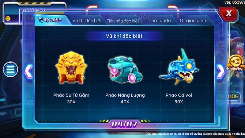 Thợ Săn Ngôi Sao 11 Vũ khí đặc biệt trong game