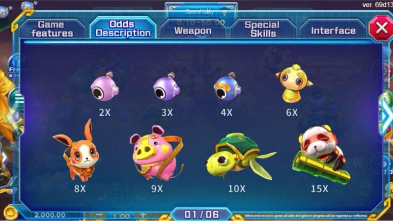 Chúng Thần Phát Tài 9 Tỷ lệ trả thưởng bắn cá Kingfun