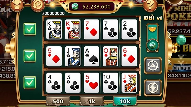 Mini Poker 9 Lưu ý về điều kiện chơi Mini Poker