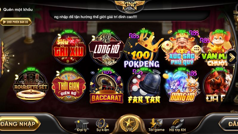 Kingfun Game Bài Huyền Thoại Hàng Đầu Châu Á 14 game đổi thưởng Kingfun