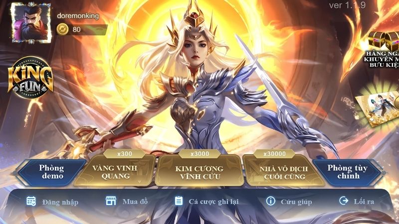 Vương Giả Vinh Diệu 7 Bắn cá Vương Giả Vinh Diệu