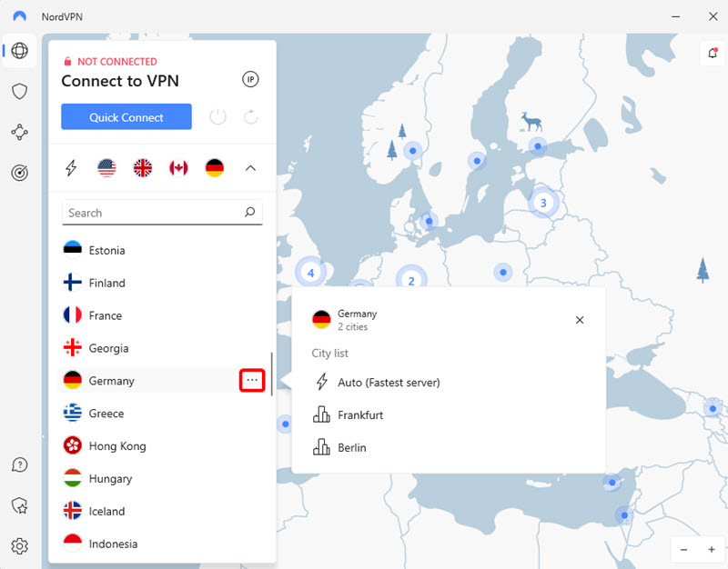 Hướng dẫn truy cập Kingfun bằng phần mềm vpn khi bị chặn 12 NordVPN