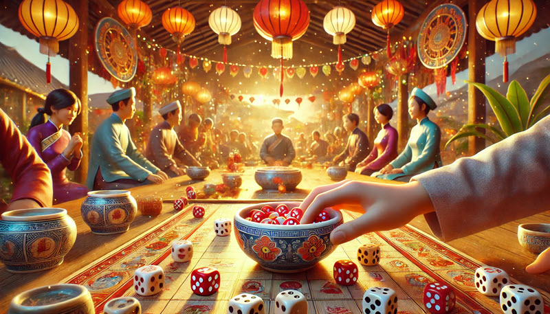Cách nghe tiếng xóc đĩa khi chơi online tại Kingfun khác gì so với offline? 3 cách nghe tiếng xóc đĩa