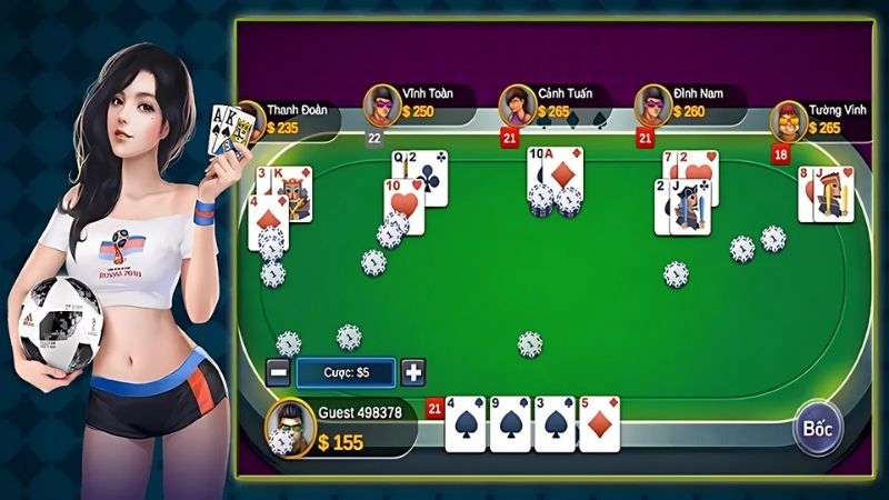Xì dách Kingfun: Game đánh bài hay, hấp dẫn nhất 2025 7 Quy trình diễn ra một ván Xì dách Kingfun