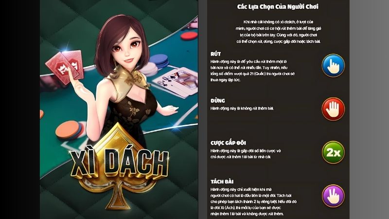 Xì dách Kingfun: Game đánh bài hay, hấp dẫn nhất 2025 9 tính năng Xì dách Kingfun